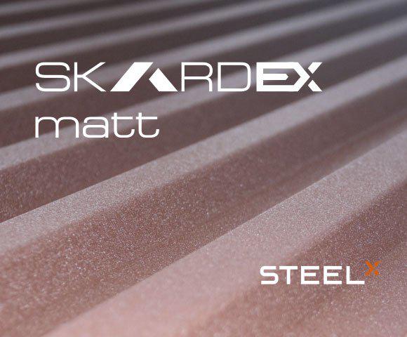 Матовое текстурированное покрытие SKARDEX matt - новинка компании SteelX!